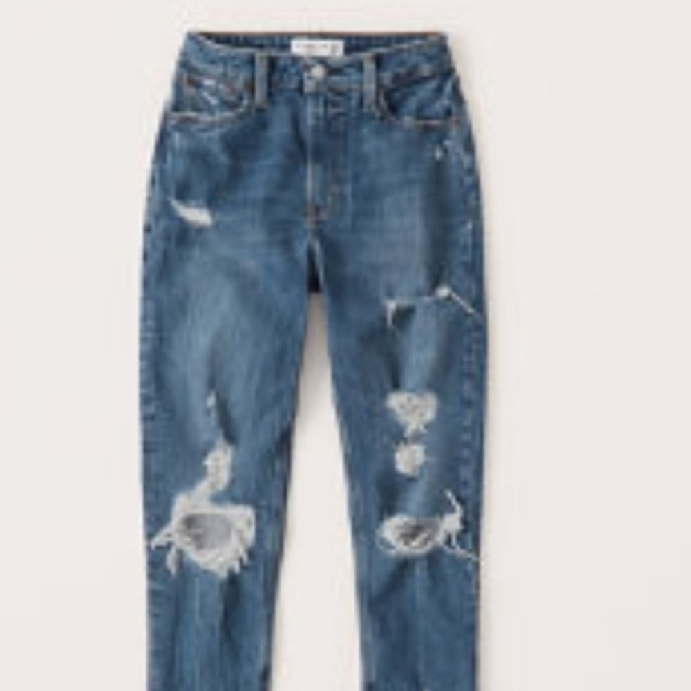 A&F high rise  jeans